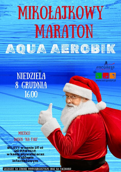Mikołajkowy Maraton Aqua Aerobik