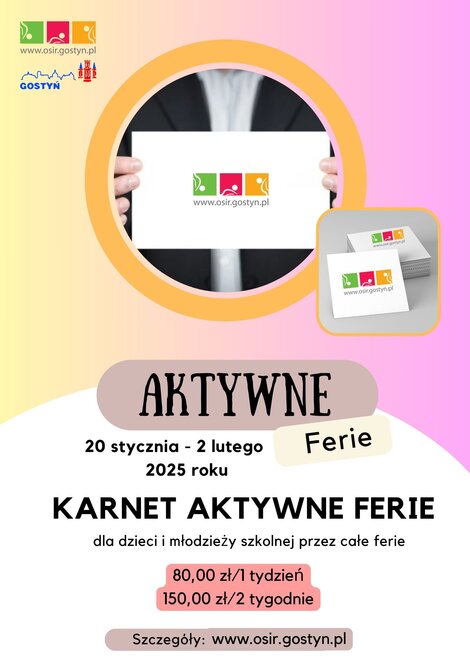 Karnety Aktywne Ferie
