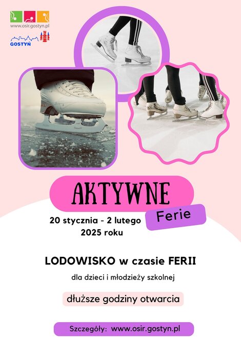 Lodowisko w czasie ferii