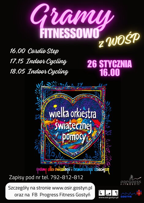 Gramy Fitnessowo z WOŚP