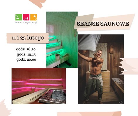 Seanse saunowe w lutym